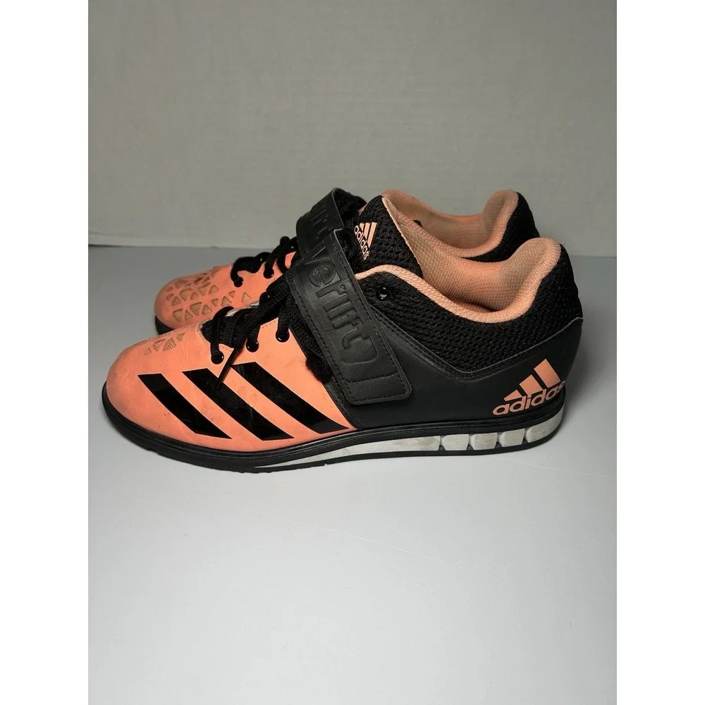 Adidas Women's Powerlift 3 AQ3333 Sunglow And Black Weightlifting Shoes Size 10